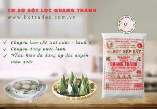 BỘT NẾP SẤY